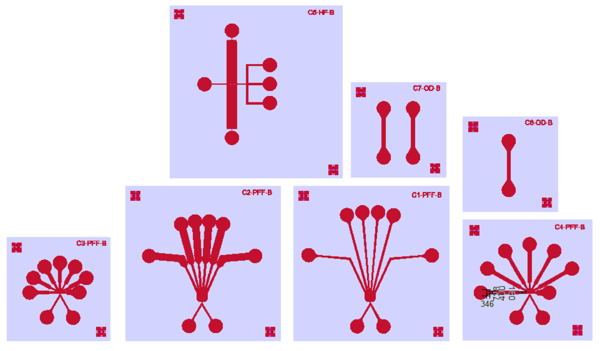 2D Model of chips